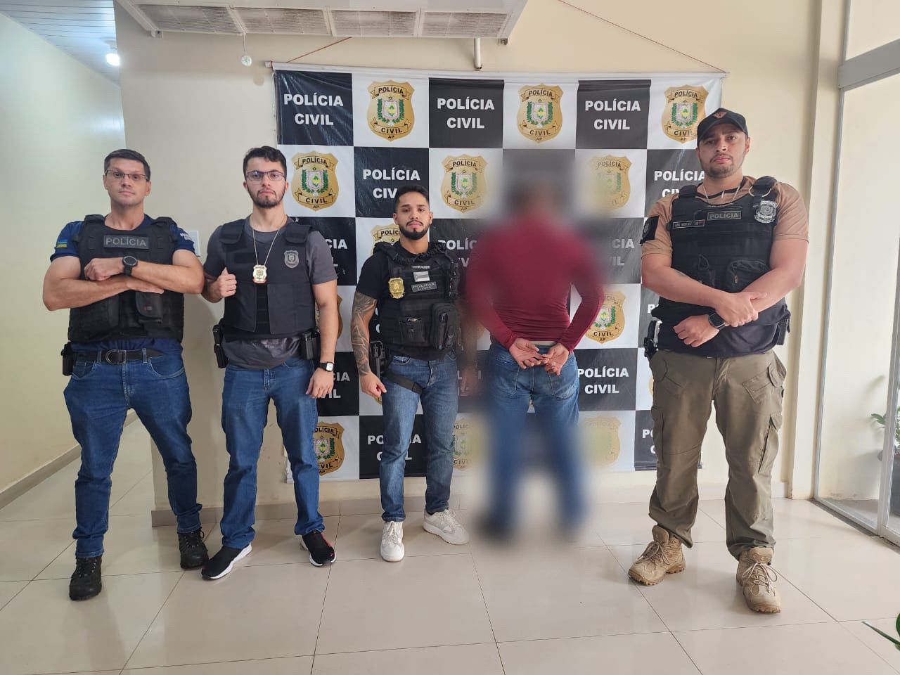 EM MACAPÁ, POLÍCIA CIVIL PRENDE INDIVÍDUO ACUSADO PELA PRÁTICA DOS CRIMES DE ESTUPRO E AMEAÇA